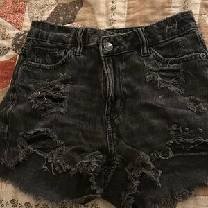 american eagle jean shorts